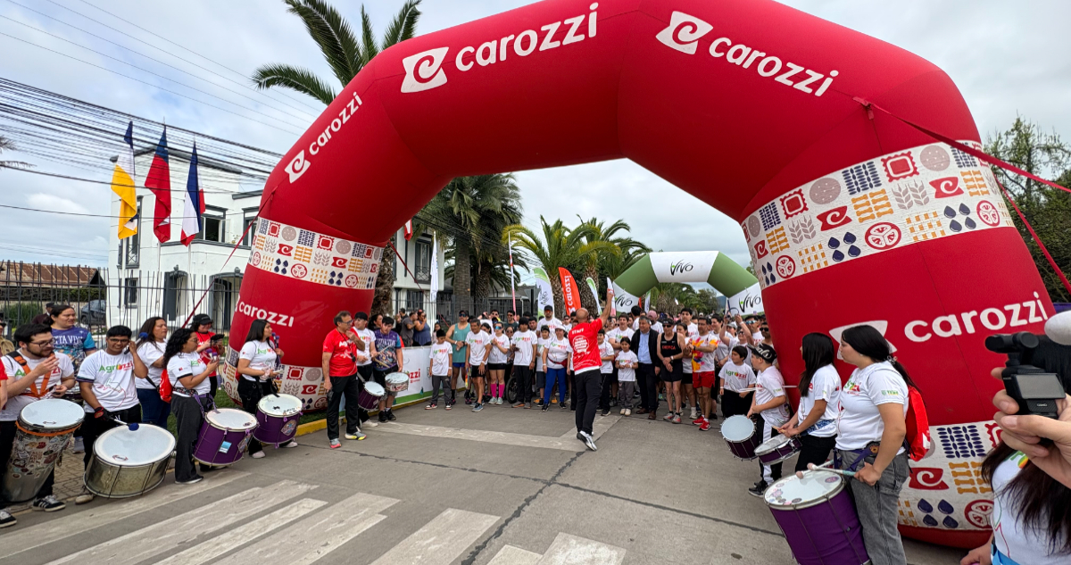 Más de 1.700 vecinos participan en 6ª Jornada Deportiva Familiar de Carozzi en Teno