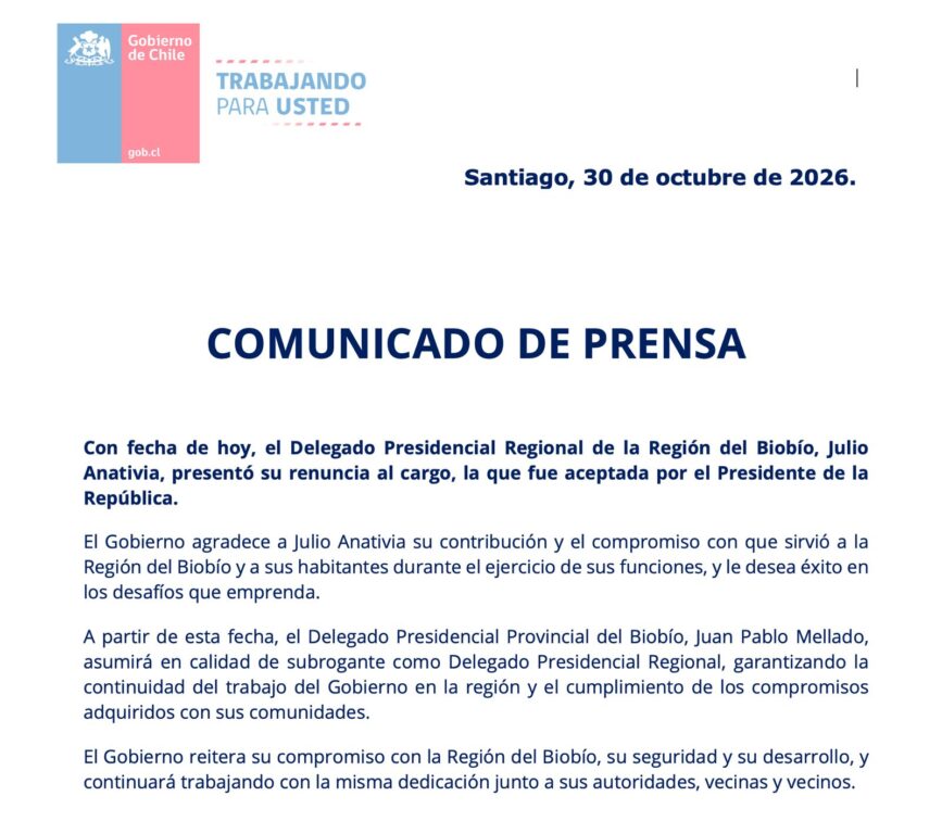 RENUNCIA JULIO ANATIVIA