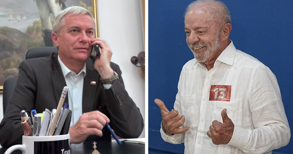 Kast felicita a Lula por su reelección en Brasil y afirma que seguirán trabajando por la integración