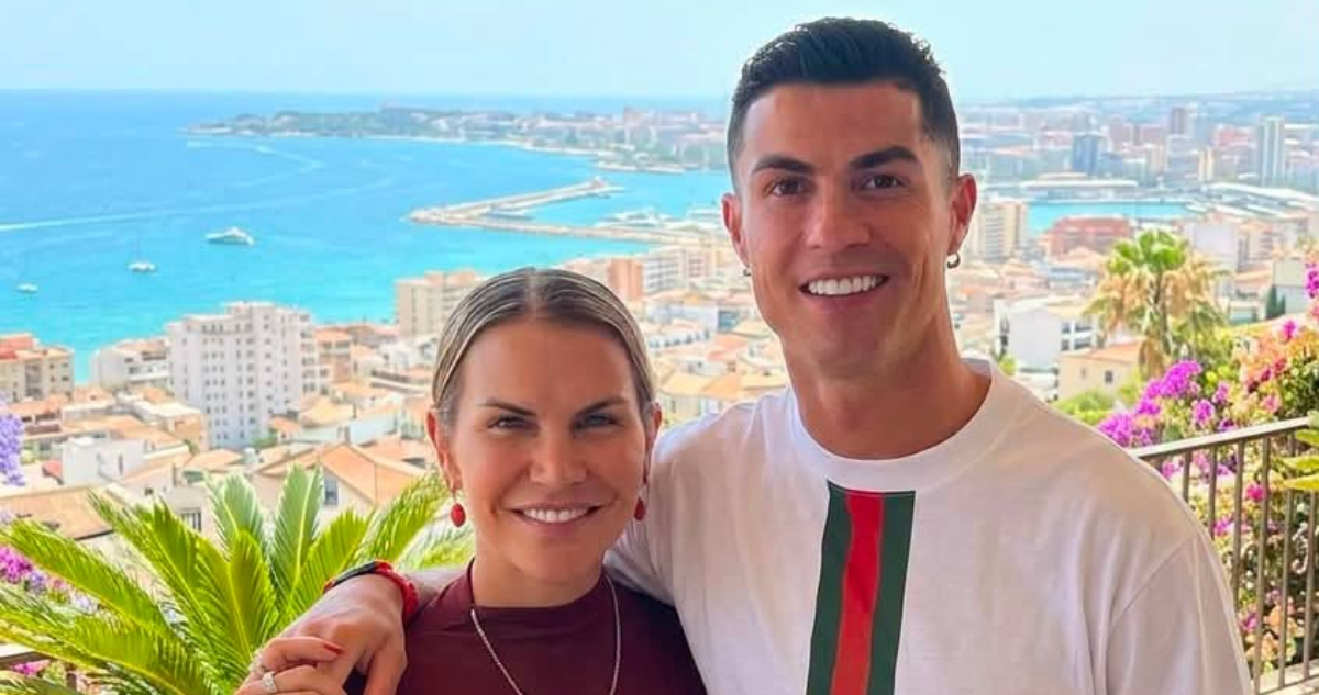 Katia Aveiro y Cristiano Ronaldo