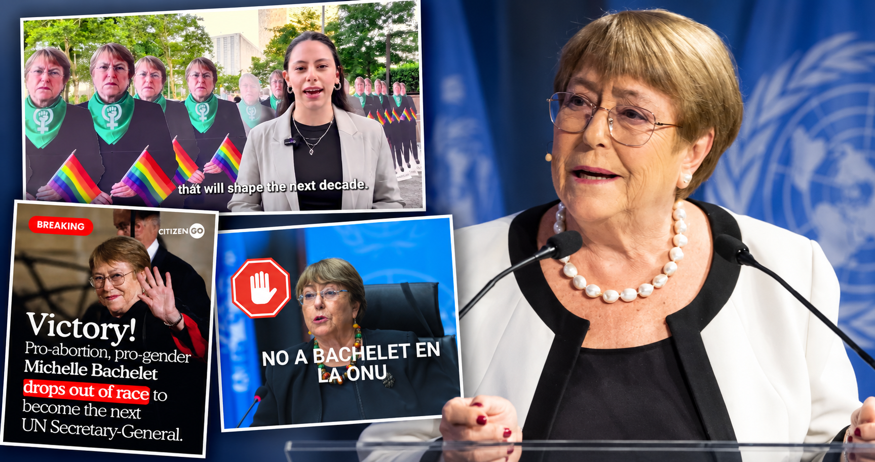 La dura contracampaña internacional contra Bachelet para frenar su llegada a la ONU: “El objetivo se logro”
