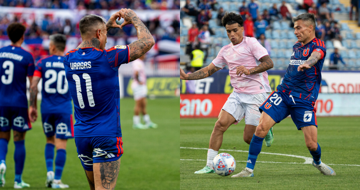 La U goleó a Everton con brillante actuación de Eduardo Vargas y recortó distancia en Liga de Primera