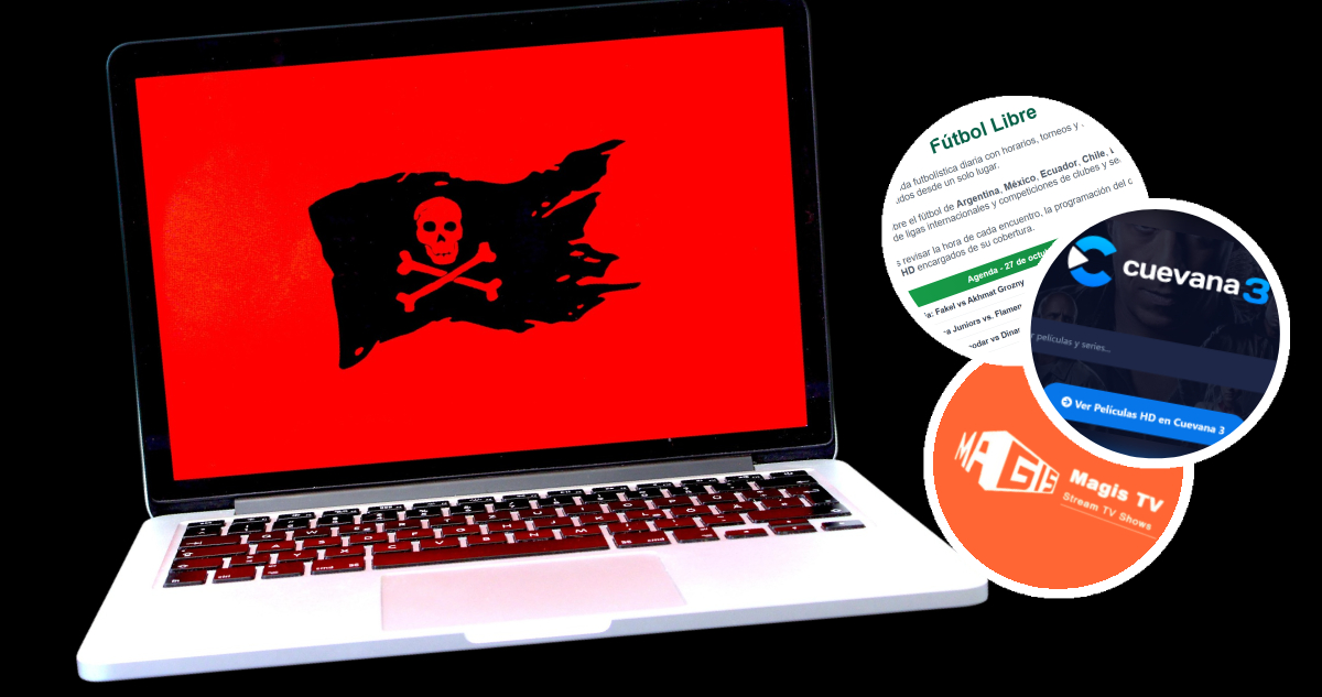Las páginas de TV pirata que el Gobierno ordenó bloquear: varias ya burlaron la prohibición