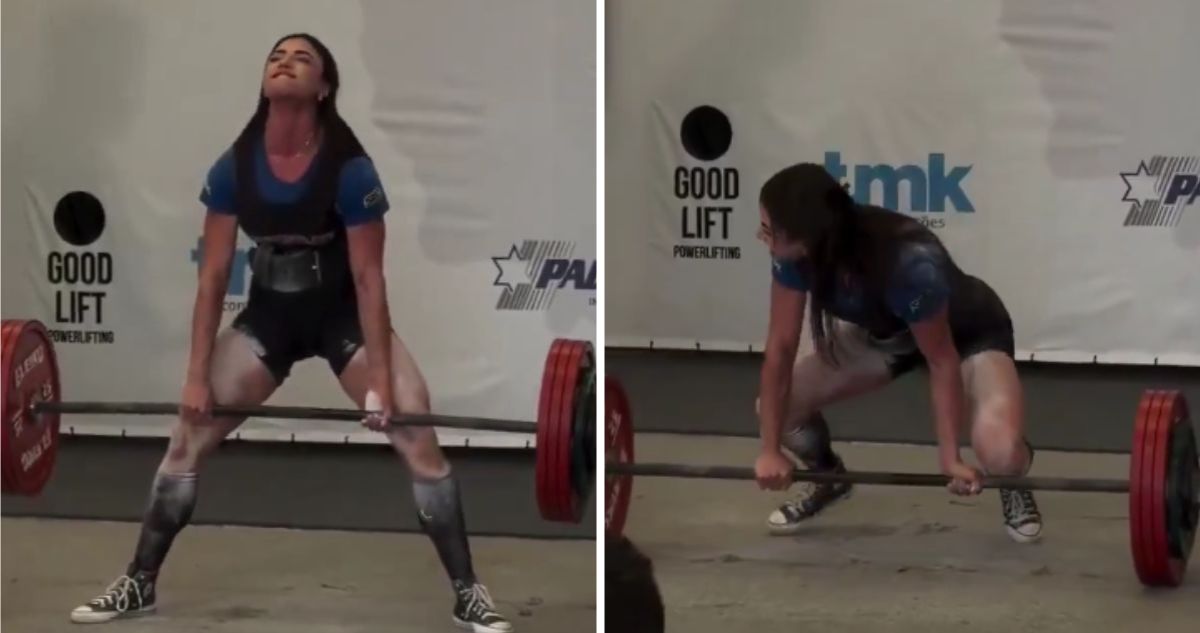 Levantadora de pesas brasileña Renata Touma se orinó a la mitad de una competencia.