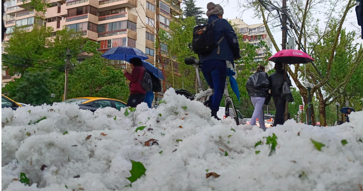 Granizos en Providencia