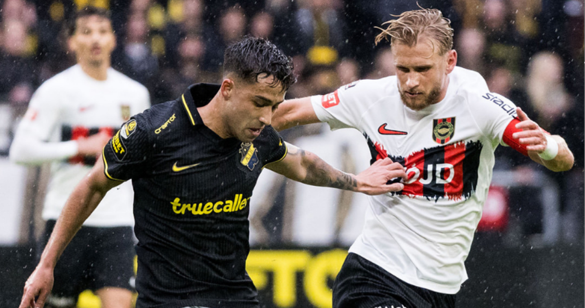 Lucas Assadi asistió en histórica derrota del AIK por la Liga Sueca: chileno jugó los 90 minutos
