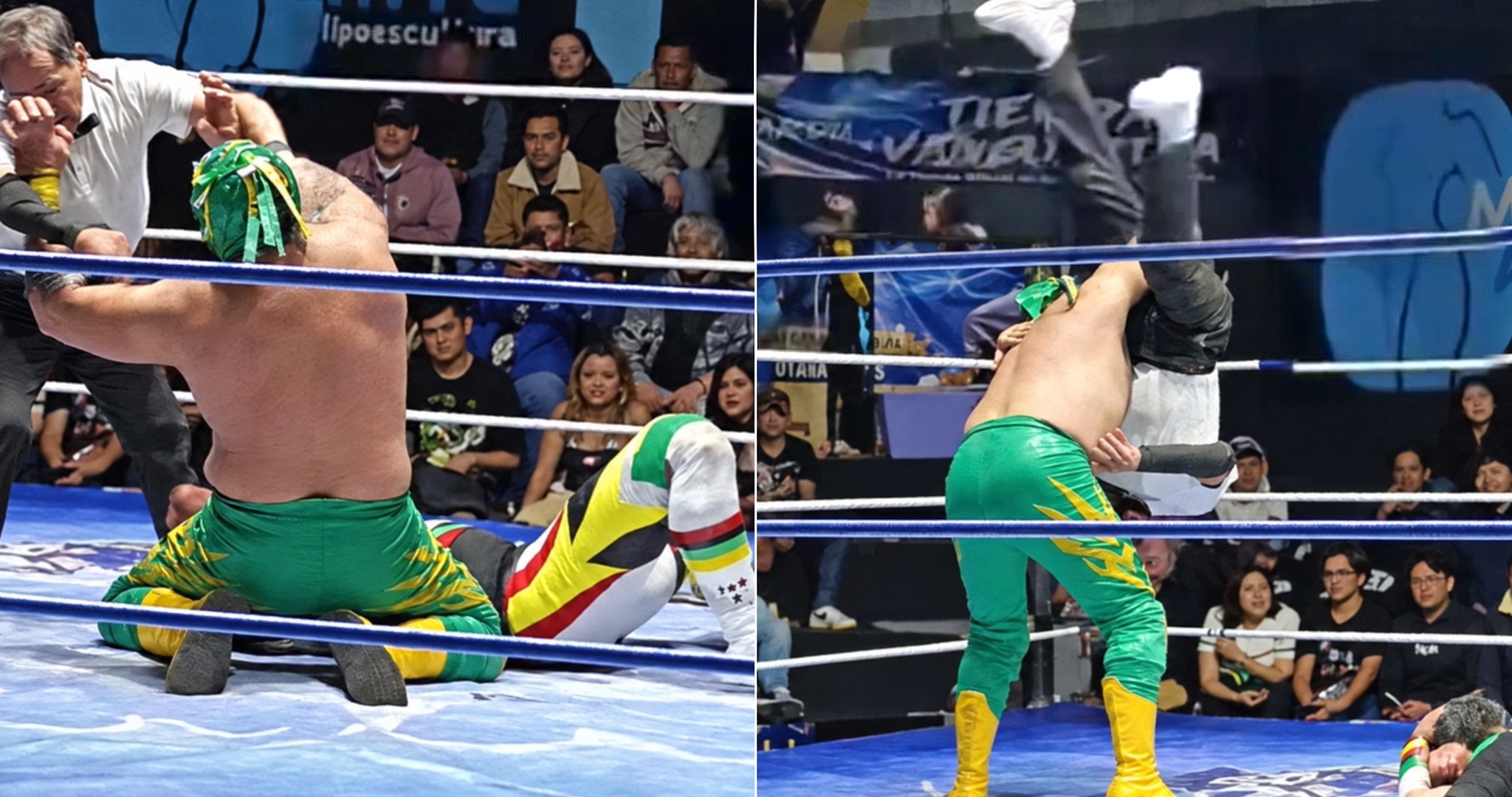 Luchador mexicano termina detenido por muerte de árbitro con su riesgosa maniobra