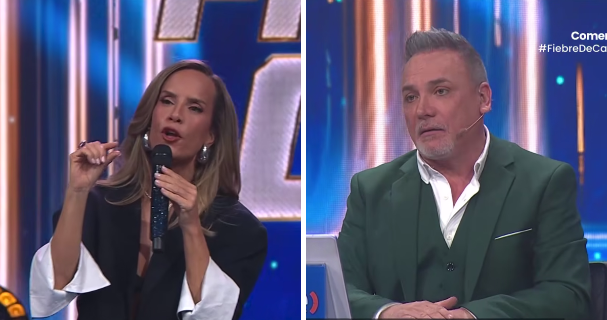Diana Bolocco y Luis Jara en Fiebre de Canto