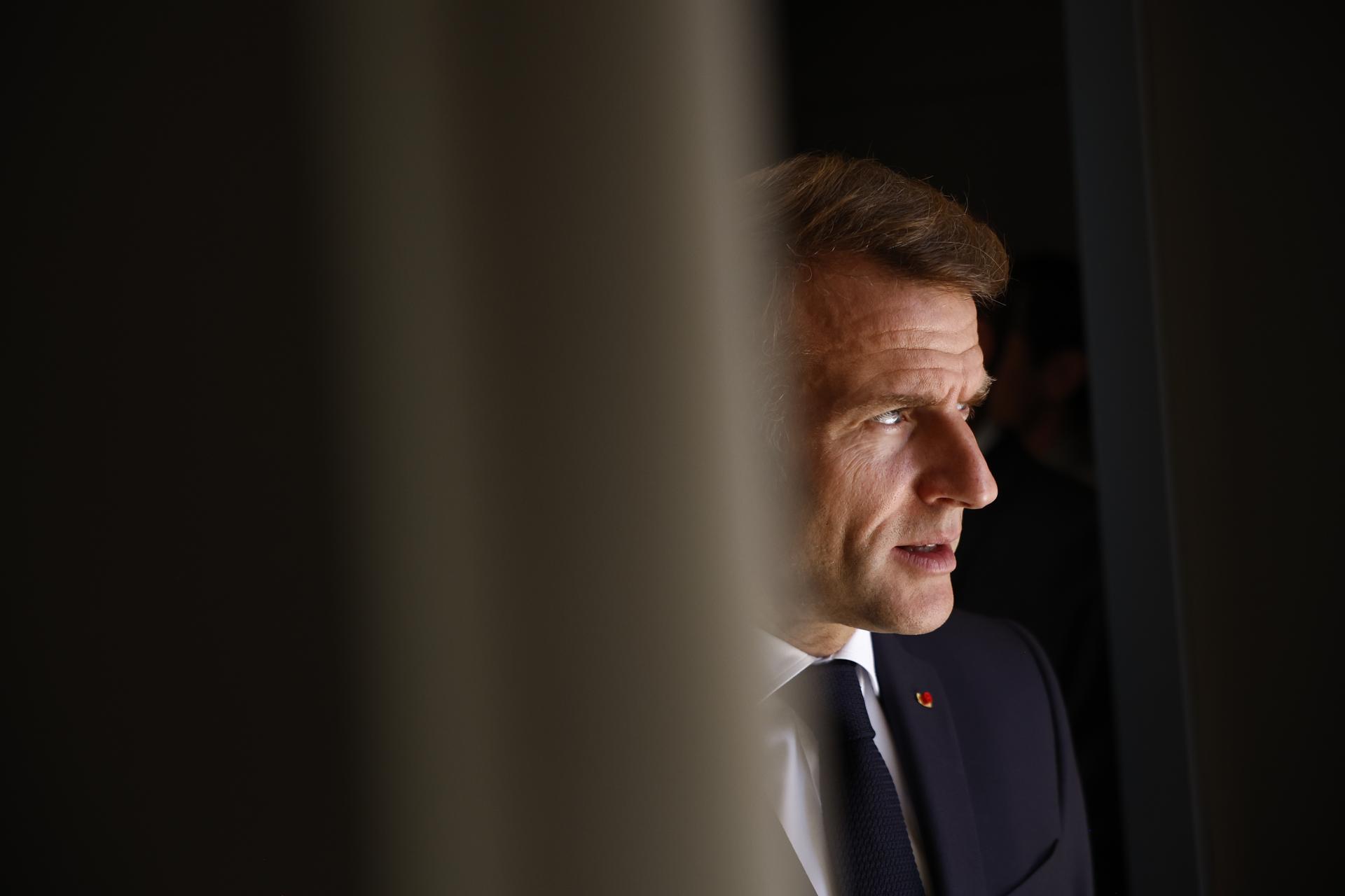 Macron acusa Trump de manipular las revueltas francesas