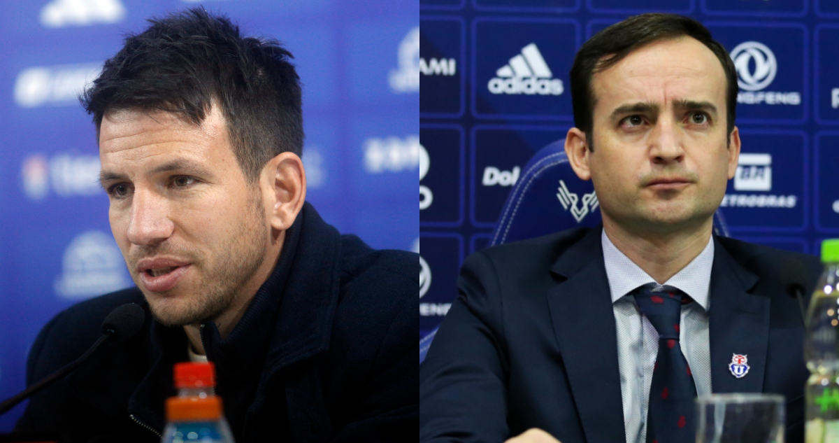 Manuel Mayo e Ignacio Asenjo en Azul Azul concesionaria de La U