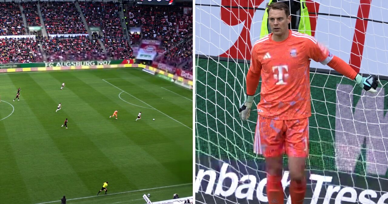 Manuel Neuer regaló con insólito error el gol más rápido en la historia de la Bundesliga.