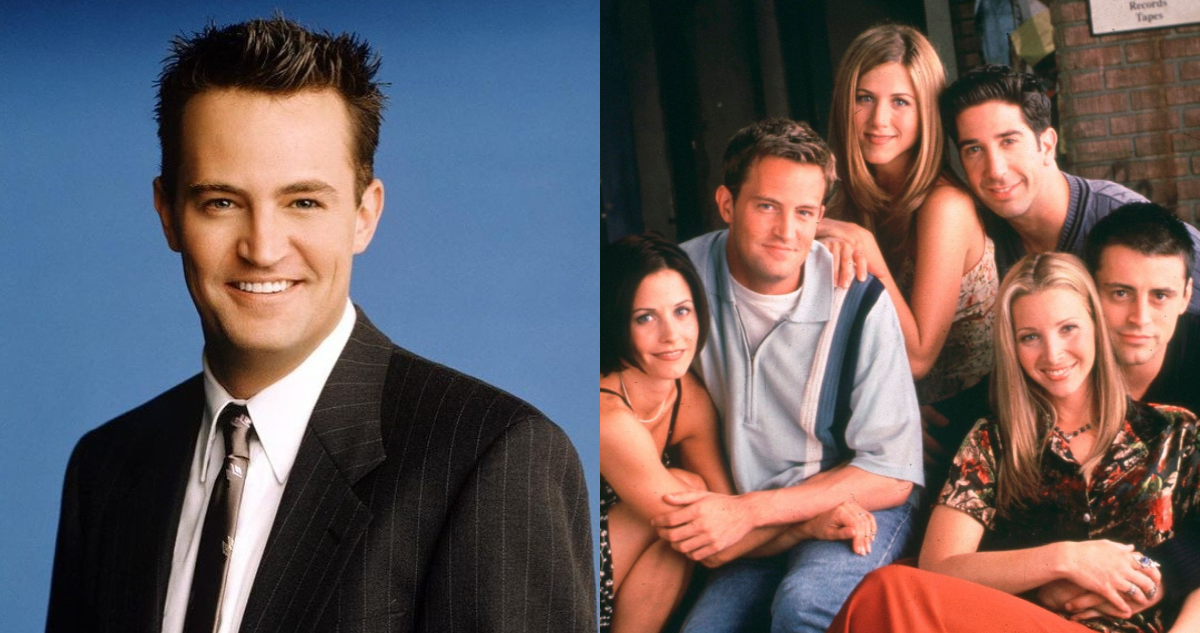 Matthew Perry y elenco de Friends
