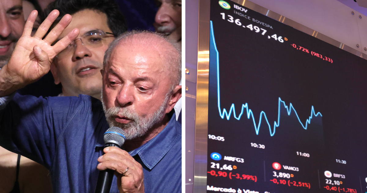Mercado anticipa una fuerte caída en la bolsa brasileña ante la cuarta reelección de Lula da Silva