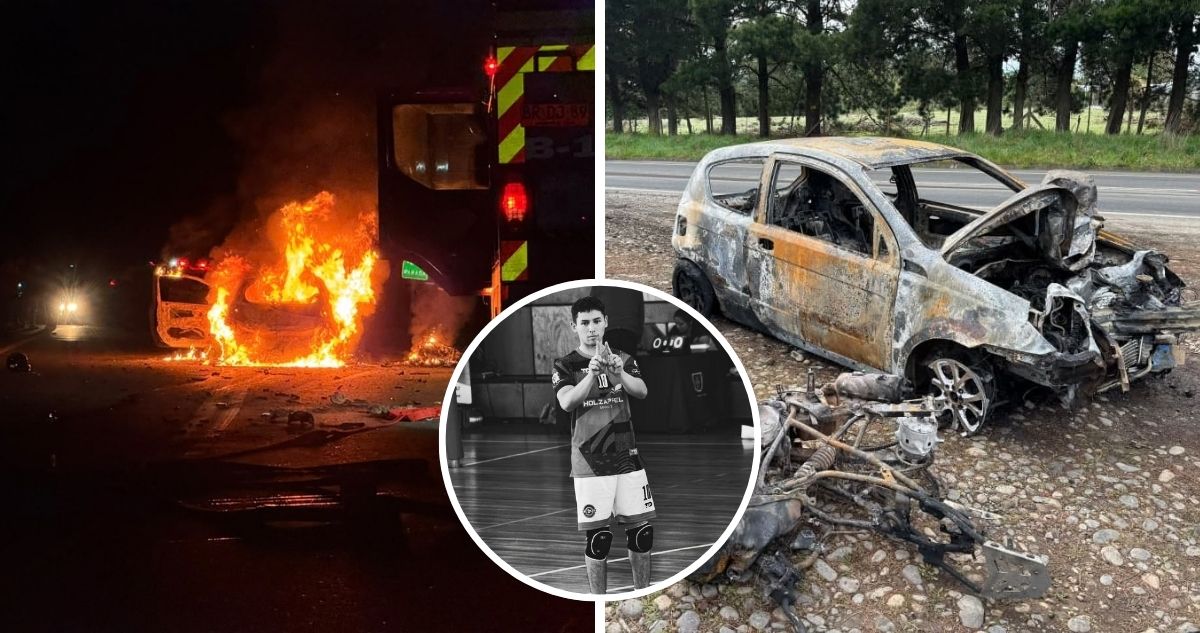 Muere joven deportista tras colisión en Teodoro Schmidt