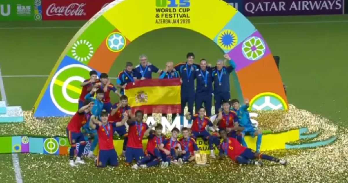 España, primer campeón Mundial Sub15