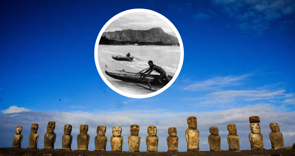 No es un mito: estudio señala que los primeros habitantes de Hawái llegaron en canoa desde Rapa Nui