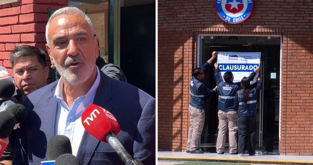 Pablo Milad criticó a alcalde de Peñalolén tras clausura de sede ANFP.