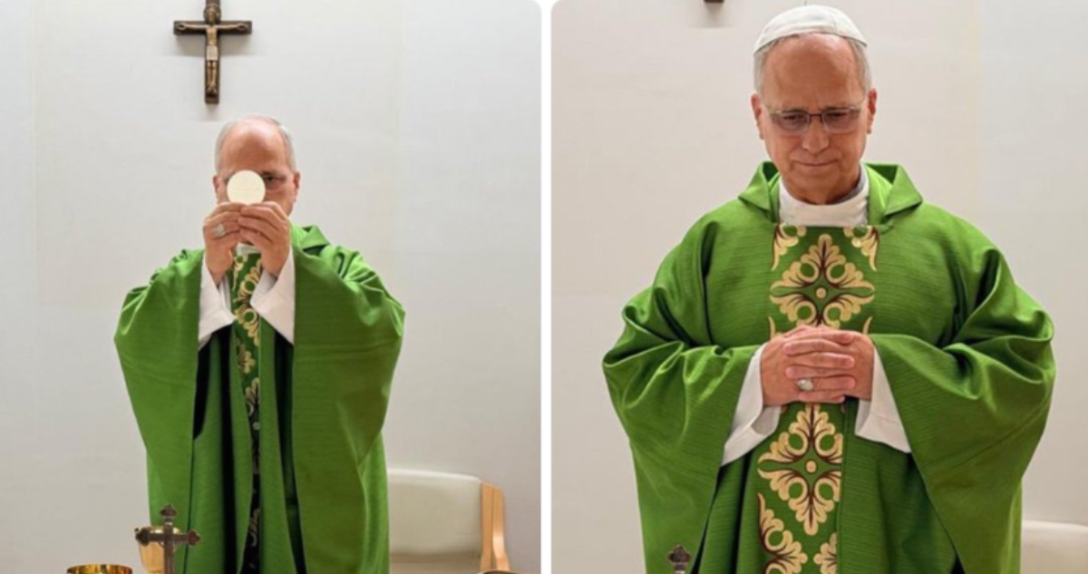 Reaparece el papa León XIV