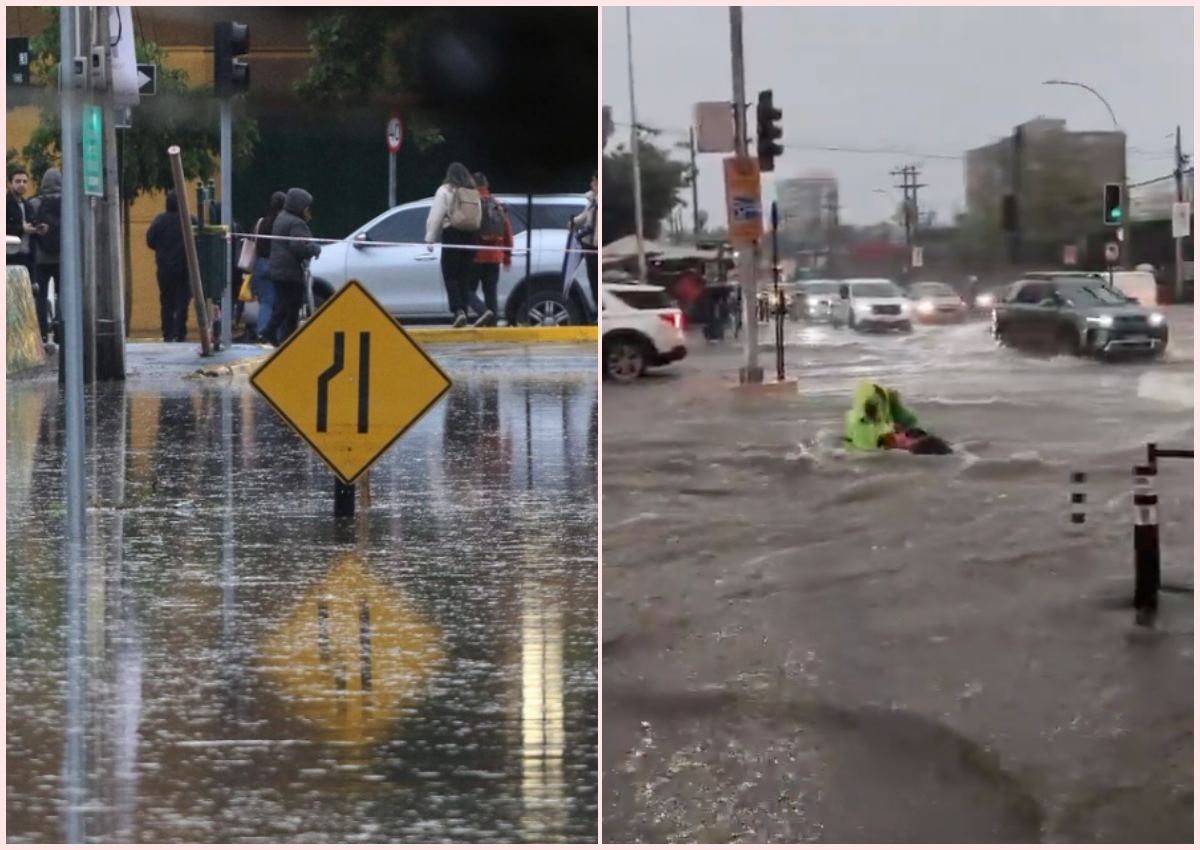 Ñuñoa fue una de las comunas más afectadas por tormenta: Sichel anuncia querella por paso bajo nivel
