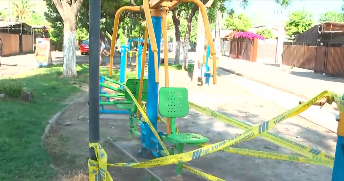 Perro muere electrocutado tras orinar en Conchalí: vecinos dicen que plaza está electrizada por poste