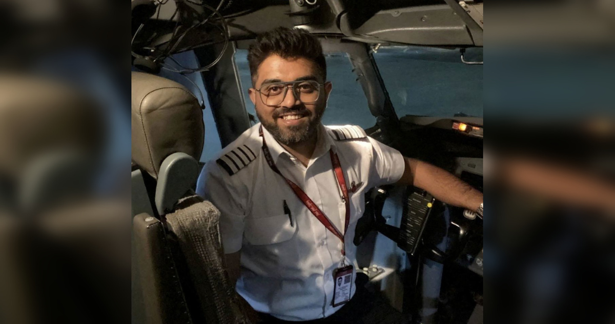 El piloto indio Smit Machchhar