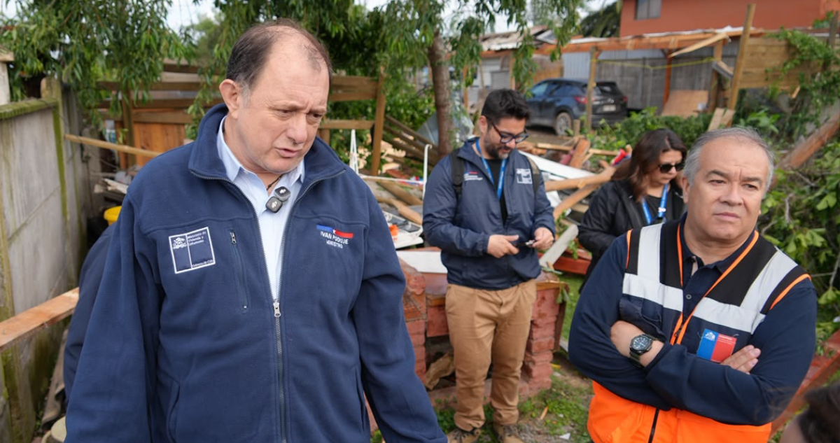 Poduje afirma que cerca de 92 viviendas afectadas por tornado en Requínoa serán recuperadas