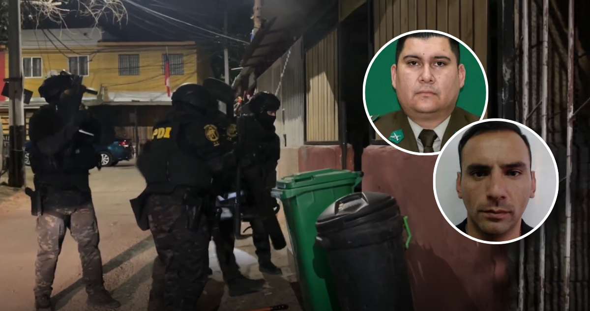 Prófugo por muerte de carabinero en Renca tendría nexos con brasileños del PCC pidió ayuda para huir