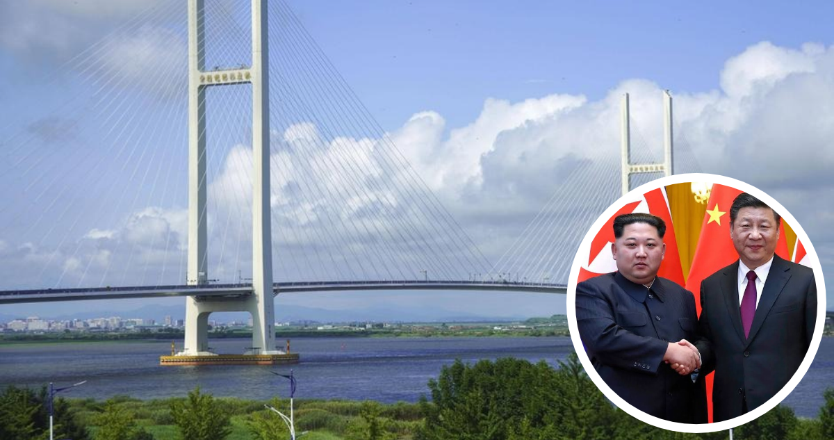 Puente entre China y Corea del Norte