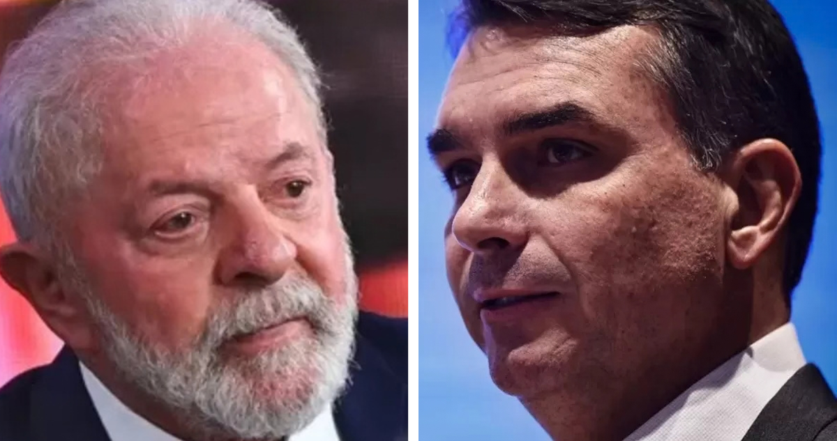 Lula da Silva y Flávio Bolsonaro
