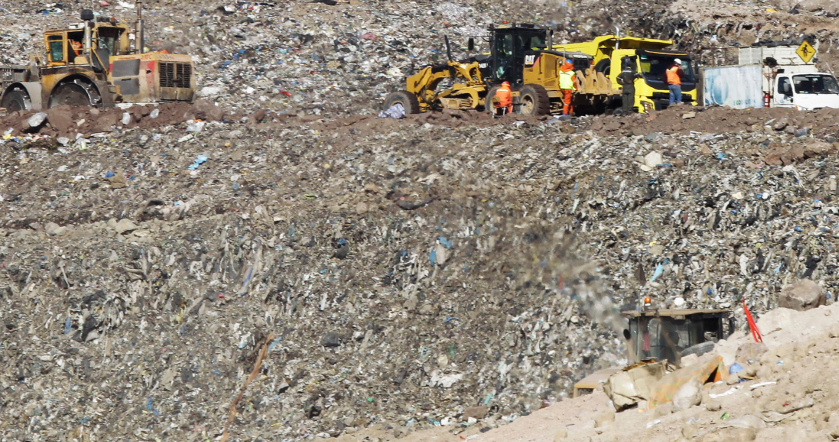 Un 8,1% de espacio le queda al relleno La Laja, el cual recibe la basura en la provincia de Llanquihue