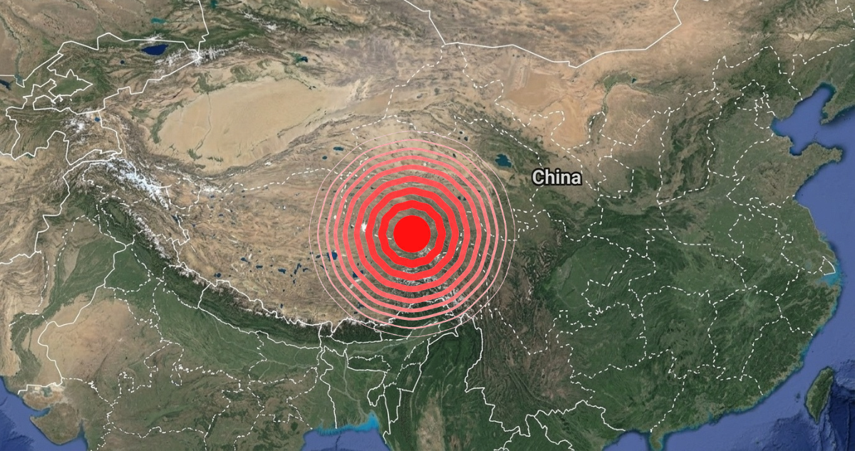 Terremoto 7,0 en China