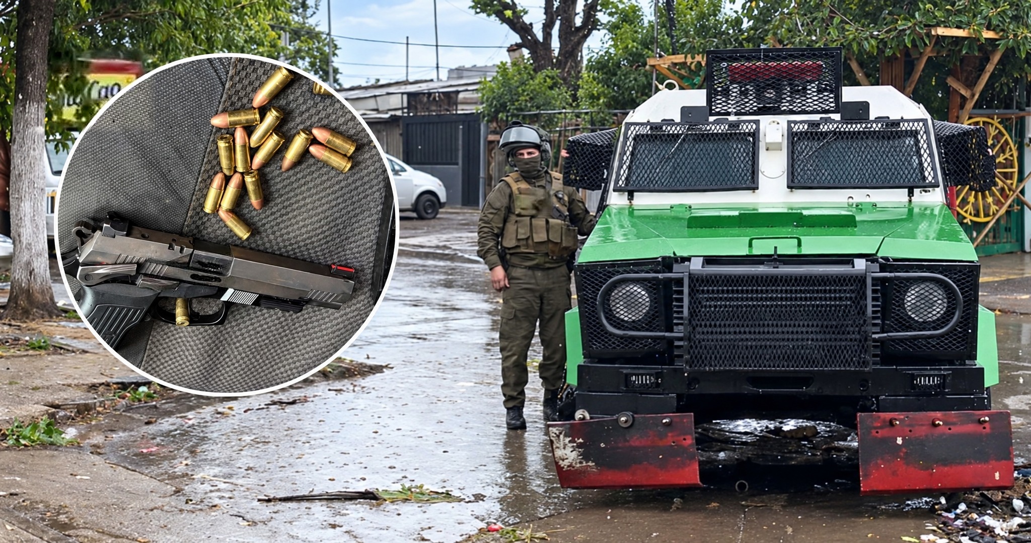 Cae “El Bala Loca” en La Legua: extranjero de 15 años habría participado en tiroteo a Carabineros