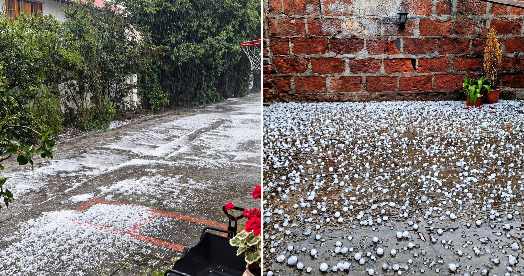 VIDEOS | Granizos y tormentas eléctricas sorprenden a capitalinos en diversos puntos de la RM