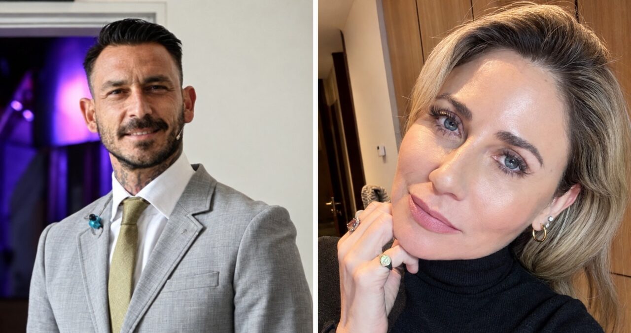 Mauricio Pinilla y Gissella Gallardo