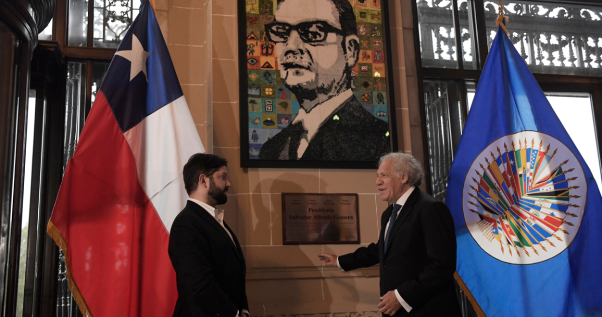 Retiran retrato de Salvador Allende de sede de la OEA: Partido Socialista acusa “agravio histórico”
