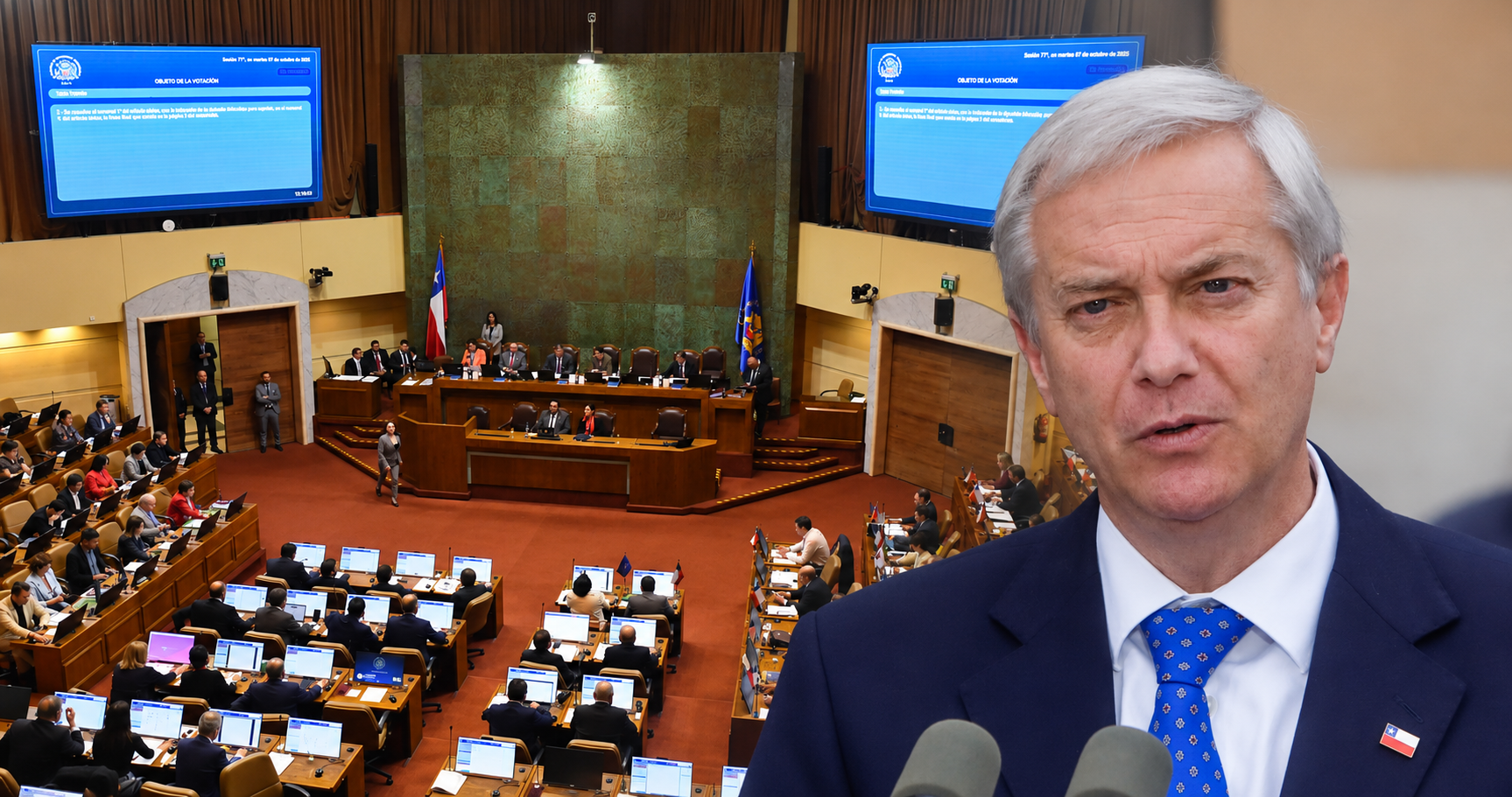 De PC a libertarios: cerca de 90 diputados piden a Kast acuerdo nacional por seguridad