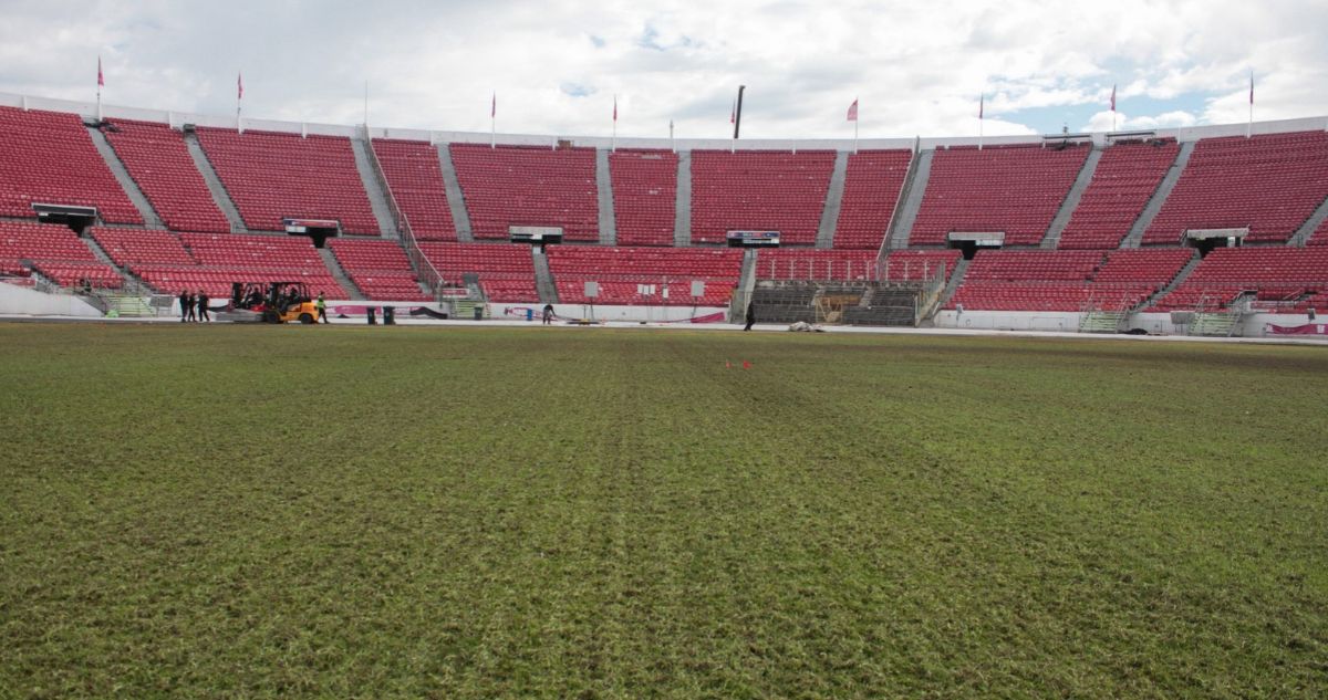 IND reveló cómo quedó cancha del Estadio Nacional luego de los shows de BTS.