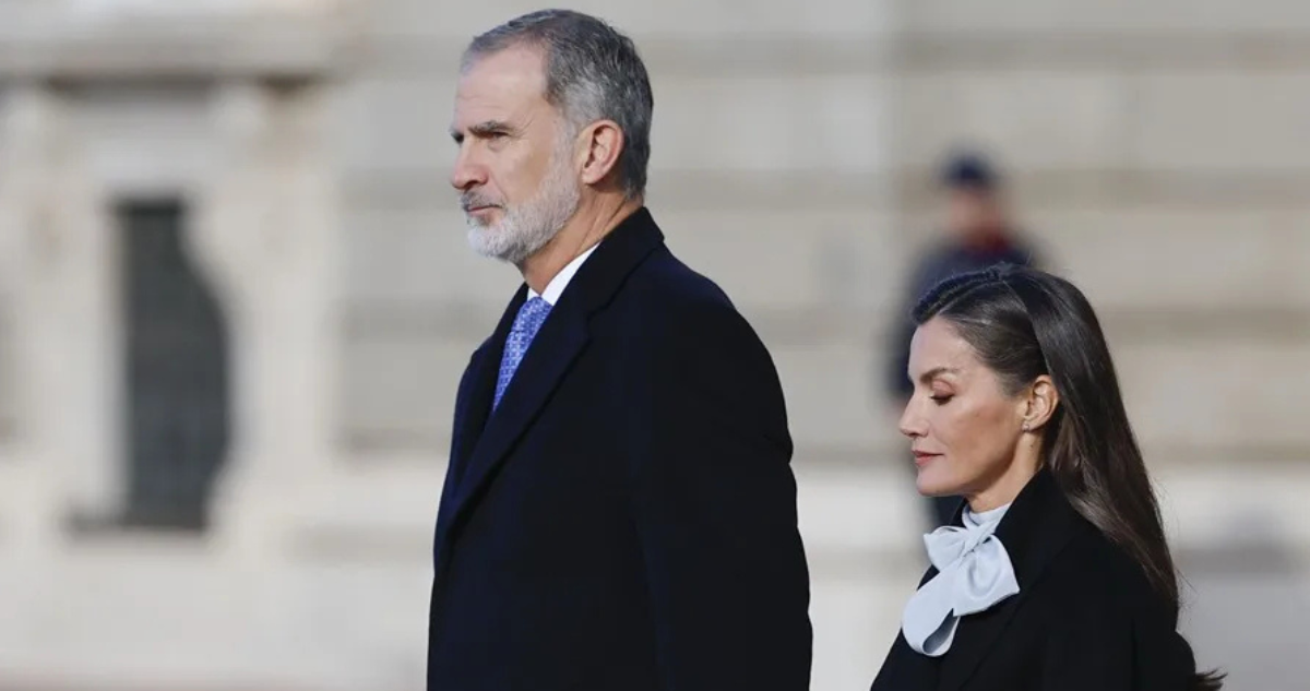 El rey Felipe VI y la reina Letizia