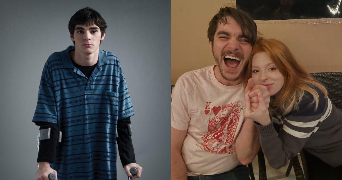 Fotos de RJ Mitte y su hermana