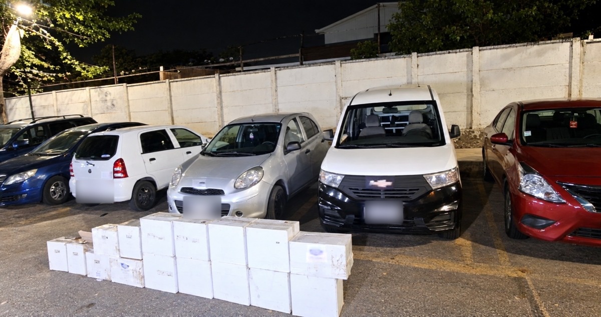 Sorprenden a banda extranjera robando en empresa de Ñuñoa: hay nueve detenidos