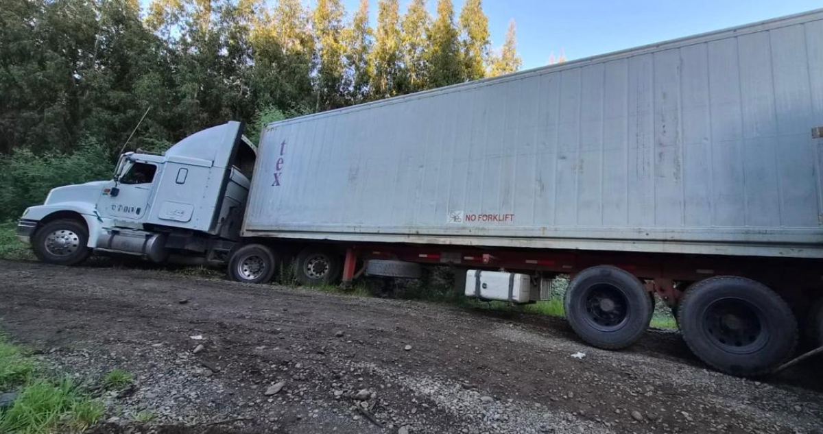 Nuevo ataque armado a camión con salmones en La Araucanía: intentaron robar carga de $400 millones