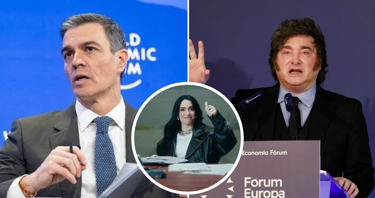 Sánchez uso tema de Lali para responder a Milei