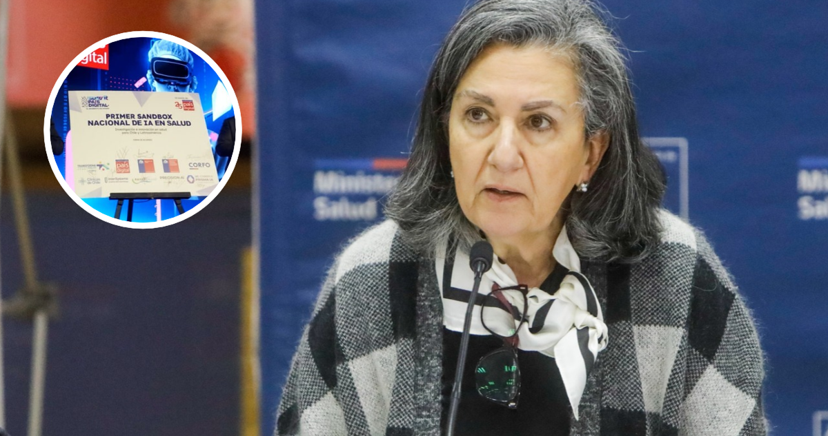 Ministra de Salud, May Chomali