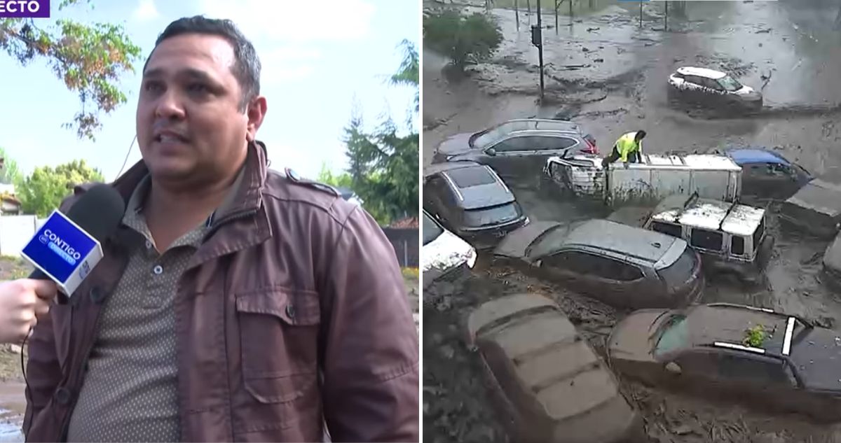 "Sentí que la vida se me estaba yendo": emocionado camionero recuerda salvada milagrosa en aluvión