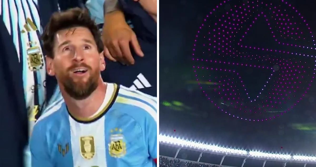 Lionel Messi fue opacado por marca de seguros en su duelo de despedida.
