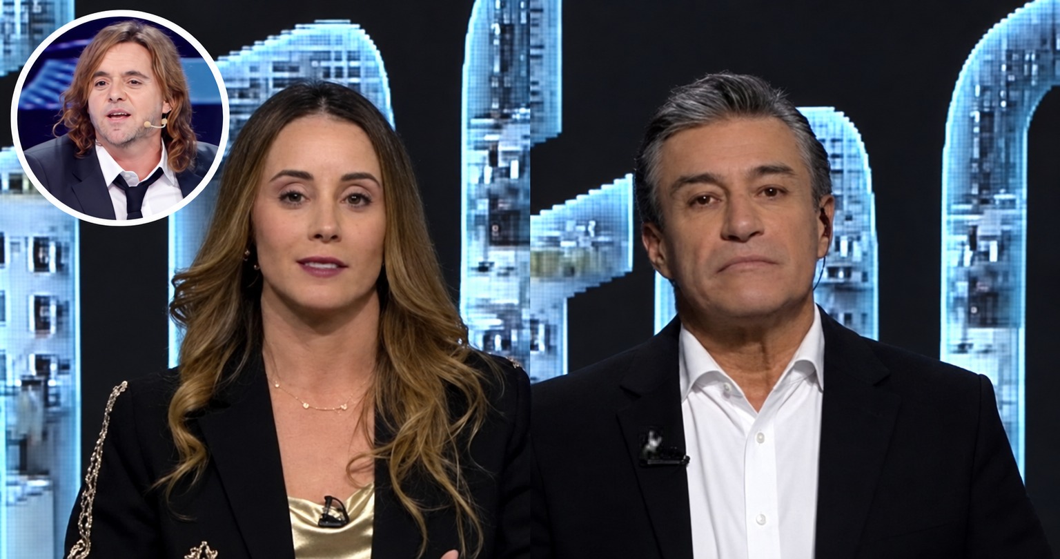 Mara Sedini y Fernando Solabarrieta en referencia a Sin Filtros y en miniatura Sebastián Eyzaguirre