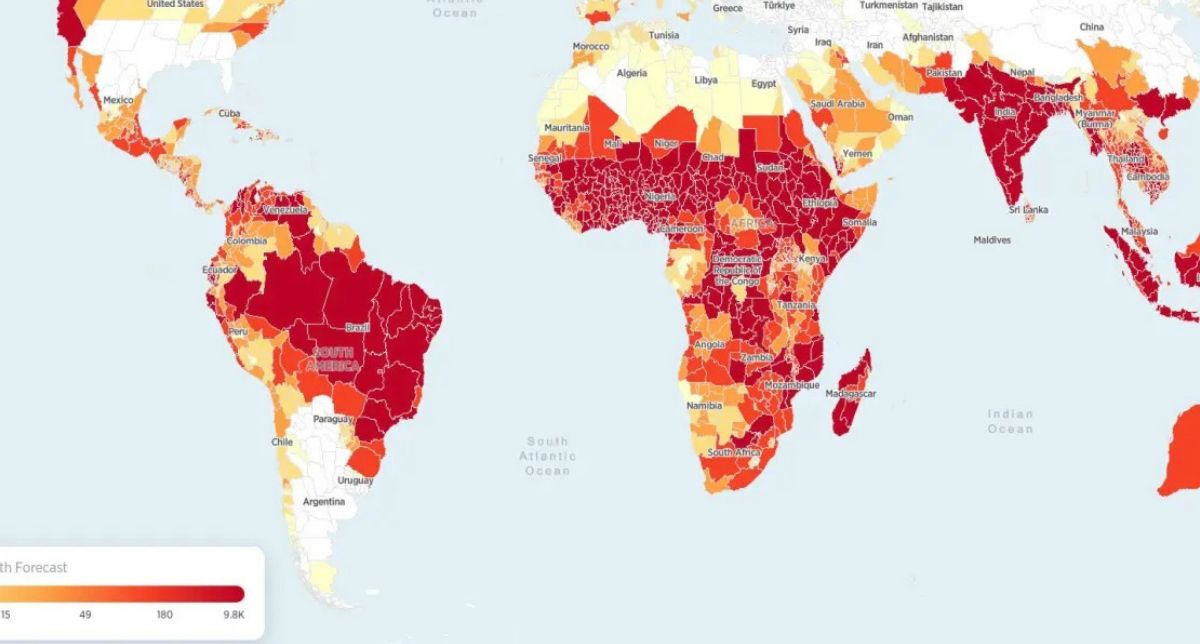 Universidad de EE.UU publica mapa que estima miles de muertes por el superniño e incluye a Chile