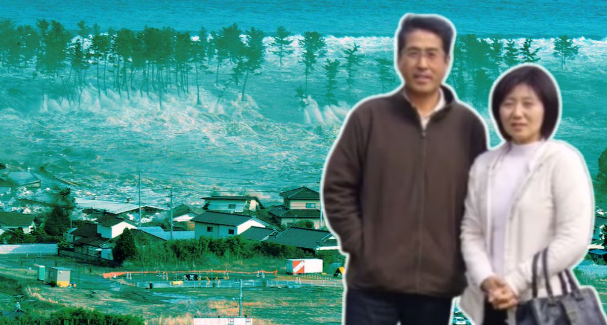 Japonés aprendió a bucear porque su esposa fue arrastrada por tsunami: “Es como reunirme con ella”