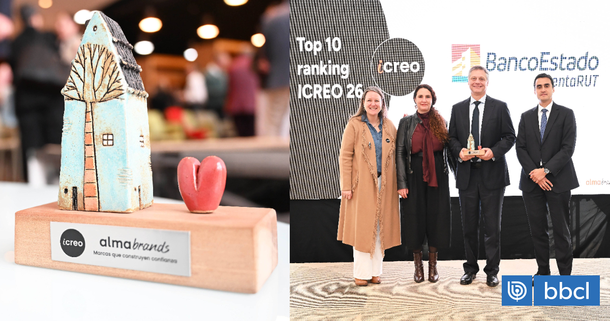 Icreo 2026 revela las marcas que generan mayor confianza en el país: CuentaRUT entra al Top 10