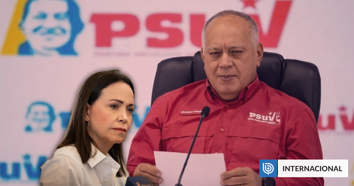 "¿Qué le impide venirse?": Cabello tilda de show fallidos intentos de Machado para volver a Venezuela